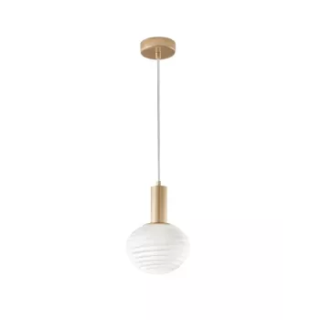 Opalla závesné svietidlo 30W E27 30cm opálové sklo