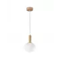 Opalla závesné svietidlo 30W E27 30cm opálové sklo