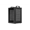 Open Rack 10 9U 280x300 čierny nástenný otvorený rám