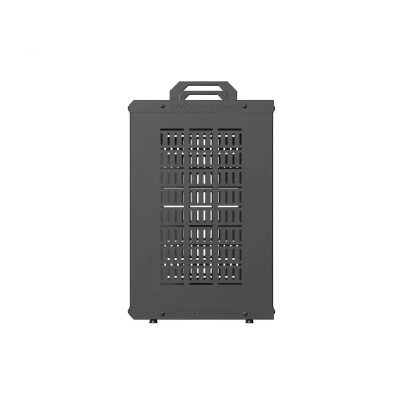 Open Rack 10 9U 280x300 čierny nástenný otvorený rám