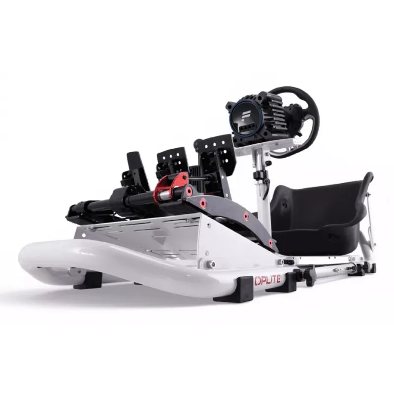 Oplite 104318 Racing Cockpit – sim-racing podvozok s nastaviteľnými držiakmi volantu a pedálov