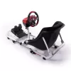 Oplite 104318 Racing Cockpit – sim-racing podvozok s nastaviteľnými držiakmi volantu a pedálov