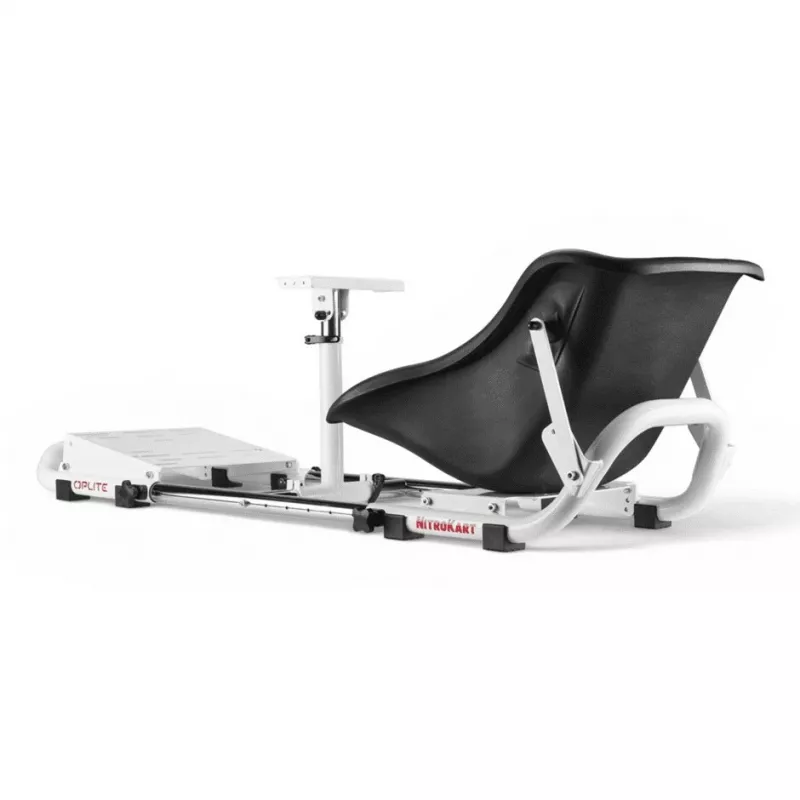 Oplite 104318 Racing Cockpit – sim-racing podvozok s nastaviteľnými držiakmi volantu a pedálov