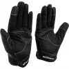 Oplite OP-GLOVE M rukavice pre sim racing - čierna - umelá koža - polyester - silikón - spandex - 100 mm - 224 mm - 150 g