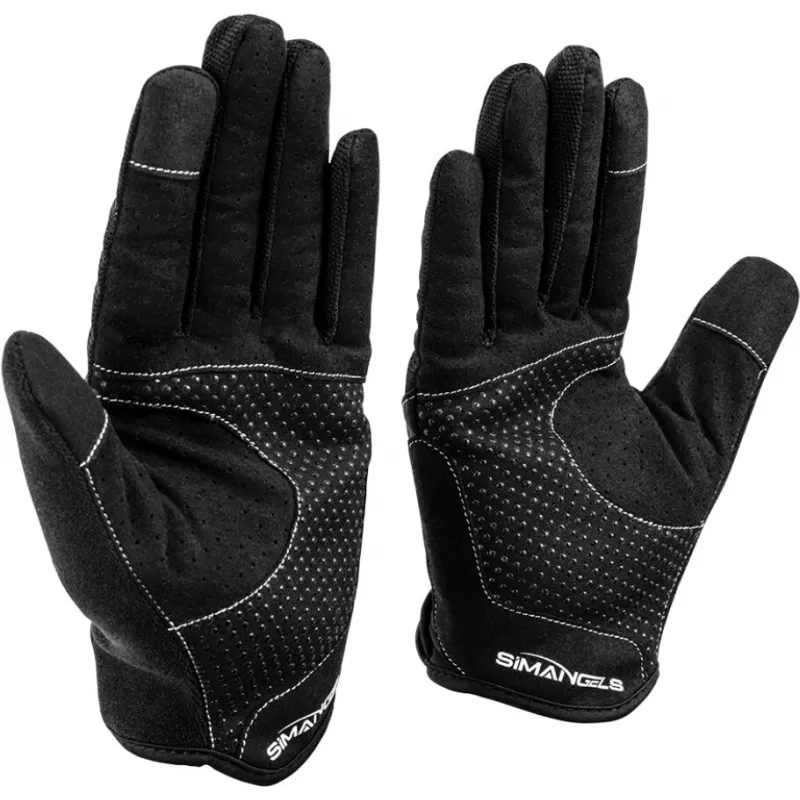 Oplite OP-GLOVE M rukavice pre sim racing - čierna - umelá koža - polyester - silikón - spandex - 100 mm - 224 mm - 150 g
