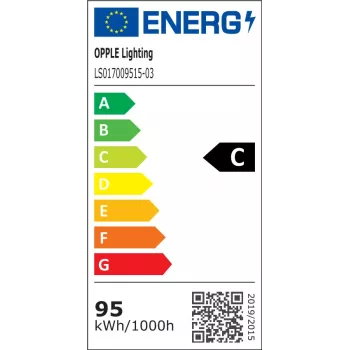 OPPL LED Highbay P6 95W 840 studená biela IP65 stmievateľné priemyselné svietidlo