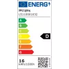 OPPLE LED vstavané svietidlo S-E2 okrúhle 200mm 18W nastaviteľné 3000K/4000K biele