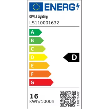 OPPLE LED vstavané svietidlo S-E2 okrúhle 200mm 18W nastaviteľné 3000K/4000K biele