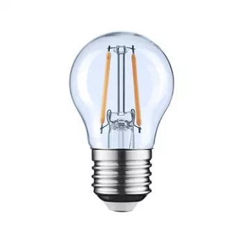 OPPLE LED filamentová žiarovka Drop E27 2.8W 250lm teplá biela 2700K stmievateľná matná