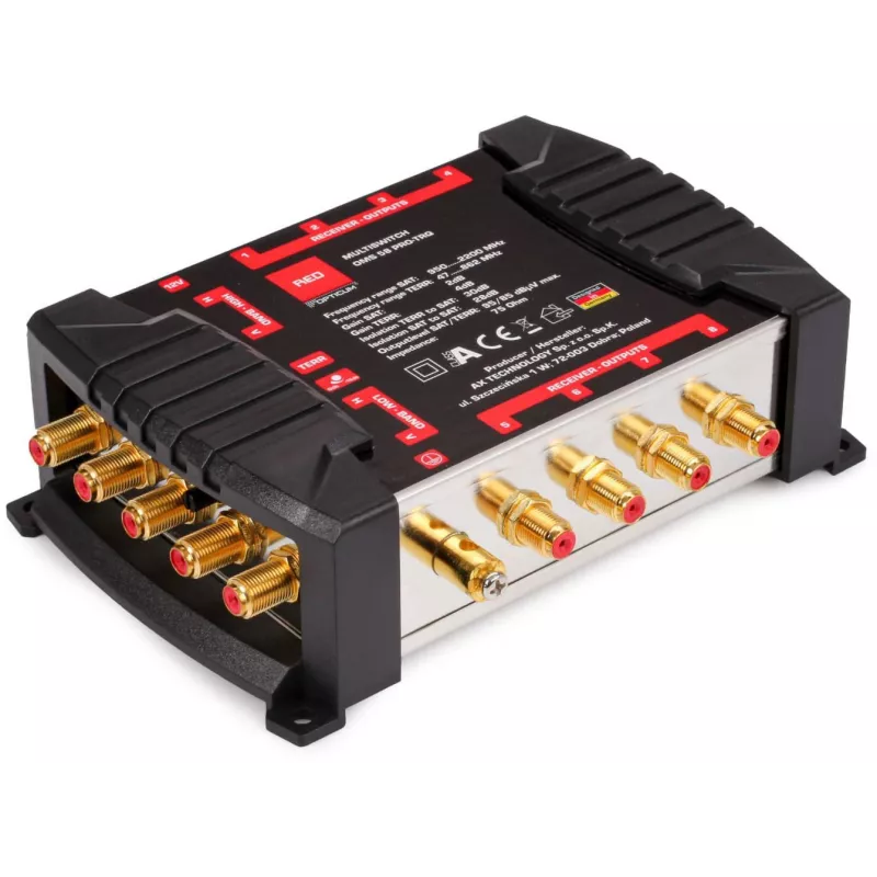 Opticum OMS 5/8 PRO-TRQ multiswitch 5 in 8 out (Platinium Line)