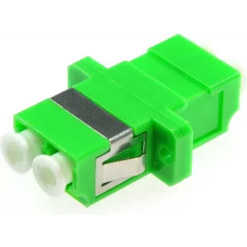 OPTIX Qoltec LC/APC duplex singlemode optický adaptér