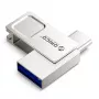 ORICO U301 64GB USB-A USB-C USB 3.2 Gen 1 USB kľúč - strieborný