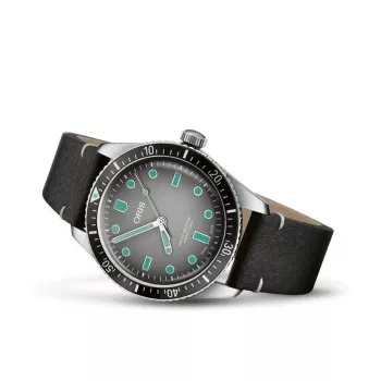 ORIS Aquis Date pánske automatické hodinky 40mm s modrým ciferníkom a nehrdzavejúcim oceľovým remienkom 40530752089