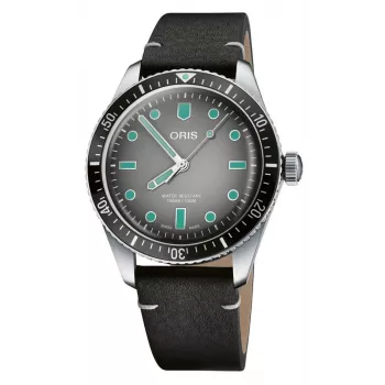 ORIS Aquis Date pánske automatické hodinky 40mm s modrým ciferníkom a nehrdzavejúcim oceľovým remienkom 40530752089
