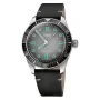 ORIS Aquis Date pánske automatické hodinky 40mm s modrým ciferníkom a nehrdzavejúcim oceľovým remienkom 40530752089
