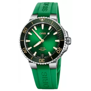 ORIS Aquis Date Calibre 400 Green Dial 41,50 mm automatické pánske hodinky 41270742277FC