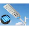 ORLLO 400W solárna LED pouličná lampa s 28W panelom, senzorom pohybu a diaľkovým ovládačom, 2713LM, 6500K