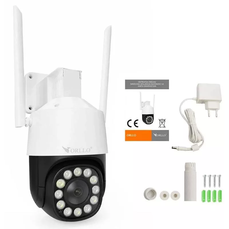 ORLLO TZ11 4K 8MP PTZ IP kamera s Wi-Fi a 4G LTE, Tuya Smart, pan-tilt, vonkajšie sledovanie