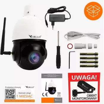 ORLLO Z10 outdoorová PTZ IP WLAN kamera 4MP 18x zoom