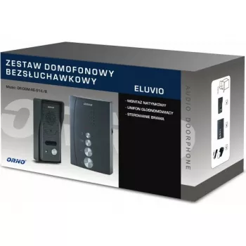 ORNO OR-DOM-RE-914/B audio domáci telefón čierny