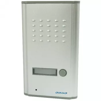 ORNO OR-DOM-RL-901/RL-3208A audio domáci telefón, 1 rodina, 2-vodičové, na omietku, biela, 9094
