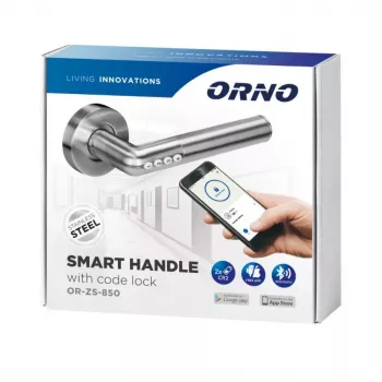 ORNO OR-ZS-850 elektronický kódový zámok kľučky, IP44, čierny