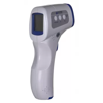 Oromed ORO-T60 PERFECT teplomer s diaľkovým ovládaním modrý, biely univerzálne tlačidlá