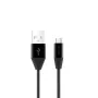 ORSEN S32 Micro-Datenkabel 2.1A 1,2m čierny