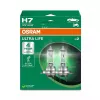 Osram H7 Ultra Life 2 ks v balení halogénové žiarovky do svetlometov 12V 55W