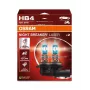 OSRAM Night Breaker Laser HB4 (sada 2 ks) - 12V 51W P22d halogénové žiarovky do svetlometov, až o 150% viac svetla, dosah 150m, o 20% belšie svetlo, biela