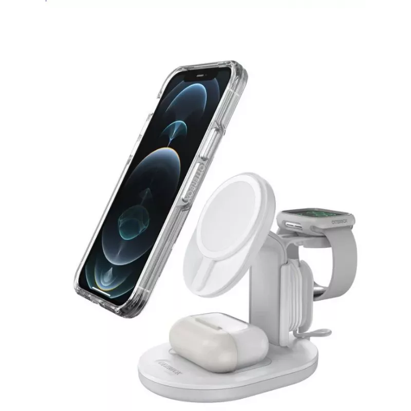OtterBox 3-in-1 MagSafe nabíjacia stanica biela