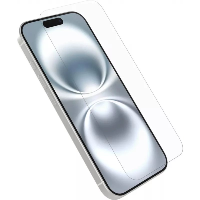 OtterBox Alpha Glass ochranné sklo displeja pre Apple iPhone 16 - číre tvrdené sklo