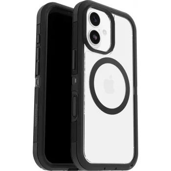 OtterBox Defender Pro XT Clear Camera Control puzdro pre iPhone 17, transparentné/čierna