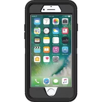 OtterBox Defender Series Apple iPhone 7 - ProPack Each - odolné ochranné puzdro - polykarbonát, syntetická guma - čierna - pre Apple iPhone 7, 8, SE (2nd Generation), SE (3rd Generation)