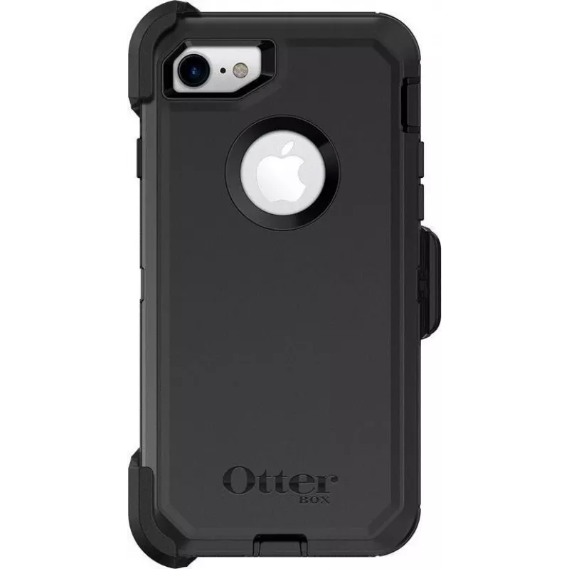 OtterBox Defender Series Apple iPhone 7 - ProPack Each - odolné ochranné puzdro - polykarbonát, syntetická guma - čierna - pre Apple iPhone 7, 8, SE (2nd Generation), SE (3rd Generation)