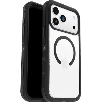 OtterBox Defender Series Pro XT Clear Camera Control puzdro pre iPhone 17 Pro Max, Clear/Black