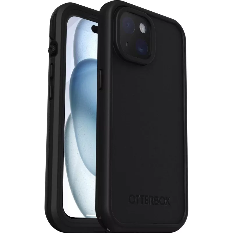 OtterBox FRE MagSafe ochranné puzdro pre Apple iPhone 15 - čierne