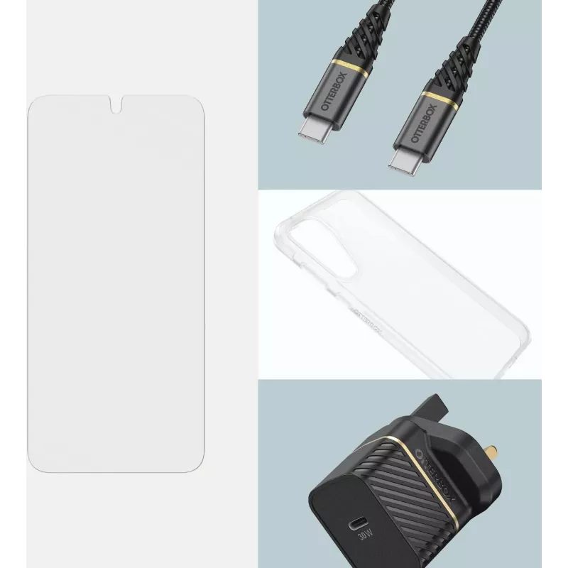 OtterBox Glass ochranné sklo displeja pre Samsung Galaxy A55 5G - číre tvrdené sklo
