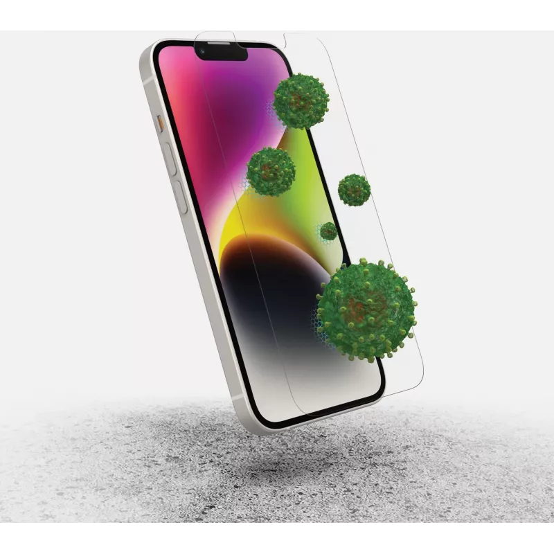OtterBox Premium Glass Antimicrobial Series ochranné sklo displeja pre iPhone 14 / iPhone 13 Pro / iPhone 13 - transparentné