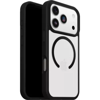 OtterBox React MagSafe pre iPhone 17 Pro Black Crystal - Clear/čierna