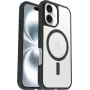 OtterBox React Series MagSafe puzdro pre iPhone 16 - Black Crystal (transparentná/čierna)