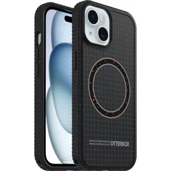 OtterBox Sole Series puzdro na mobilný telefón s MagSafe - textil - Midnight Circle (čierna)