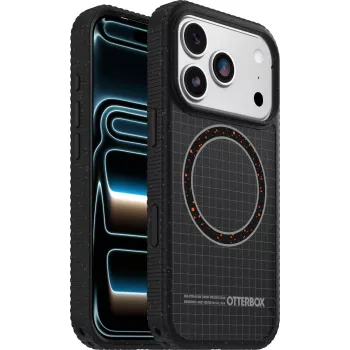 OtterBox Sole Series Puzdro pre Apple iPhone 17 Pro, Night Raid Black, MagSafe