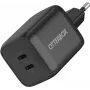 OtterBox Standard 65W GaN USB-C nástenná nabíjačka s 2 portami (45W+20W PD) čierna