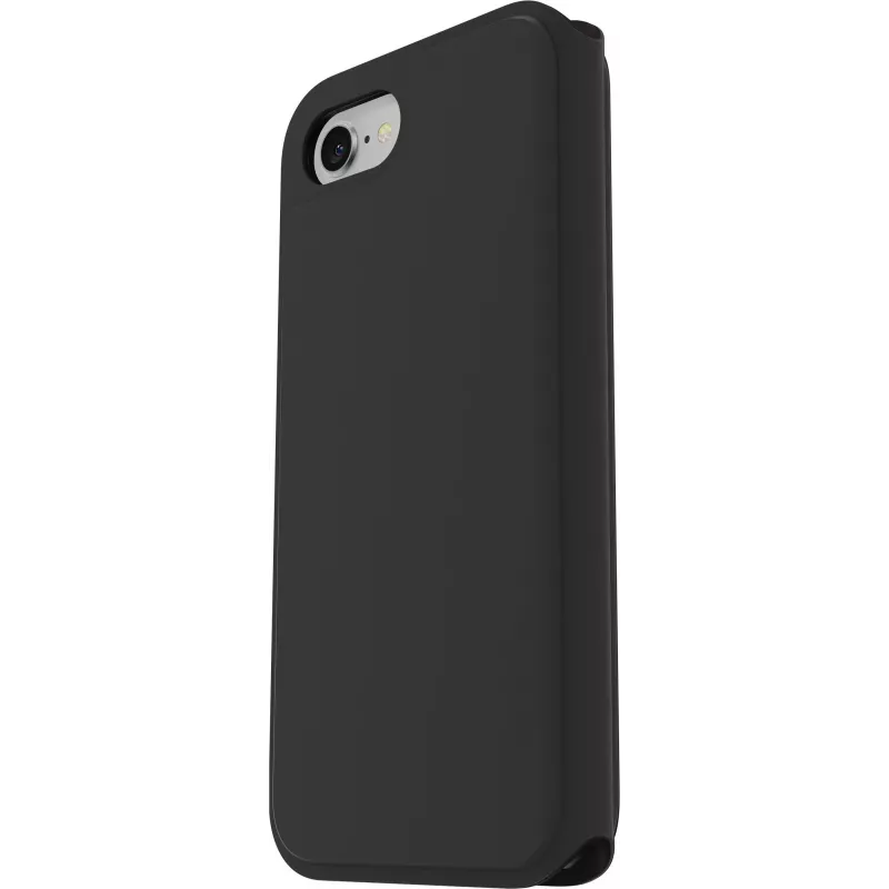 OtterBox Strada Series flipové puzdro pre Apple iPhone 6/6s/7/8/SE (2. & 3. Gen) - čierna