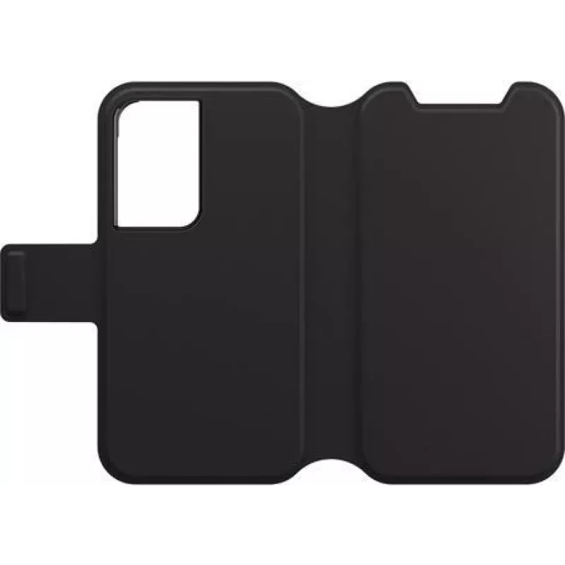 OtterBox Strada Series Via puzdro s klopou pre Samsung Galaxy S22 - Black Night 77-86603