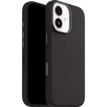 OtterBox Symmetry Cactus Leather Camera Control puzdro pre iPhone 17 - Noir Ash Black