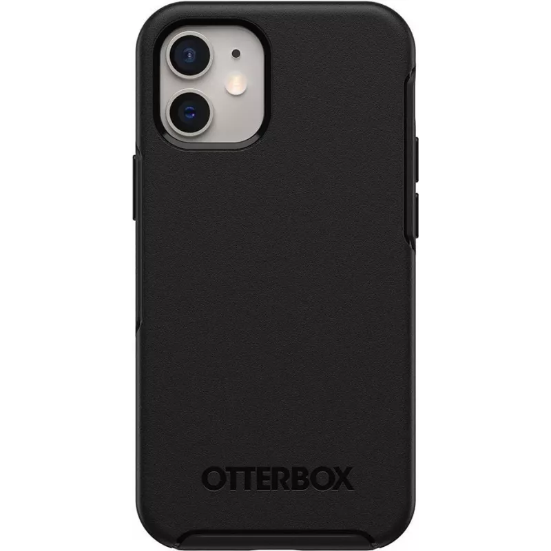 OtterBox Symmetry Series zadný kryt pre Apple iPhone 12 / 12 Pro – čierny 77-66197