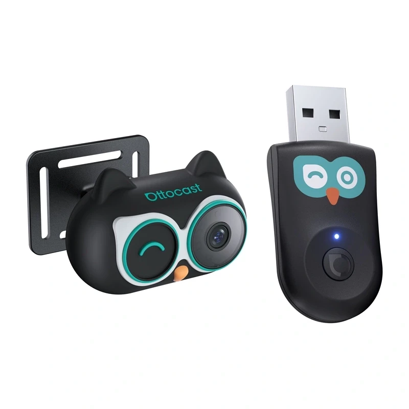 OTTOCAST CA520 bezdrôtový CarPlay adaptér s Car Nanny (Cabin Care)