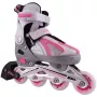 OUTDOOR EDGE Outrace Volt inline korčule sivo-ružové nastaviteľné veľkosť EU 40-43